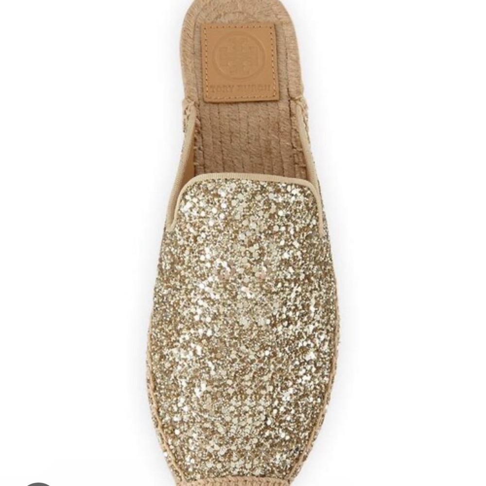 ✨Tory Burch Max Glitter Espadrille Slide 🥂 - Picture 4 of 8